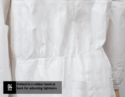 Disposable Breathable Dustproof Water Oil Resist Work Safety Clothing Anti Dust Spary Painting Decorating Labour Overall Suit