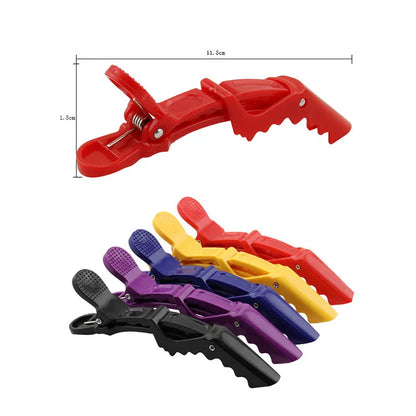 Pink Pro Barber Hair Clips Hairdressing Clamps Claw Hair Sectioning Clip For Salon Hairstyling Hairdresser Accessories