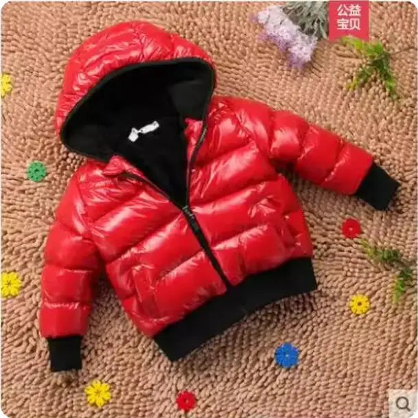 Baby Down Jacket Baby Cotton-padded Coat Boys Girls Clothing Child Winter Thickening Boys Girls Outwear