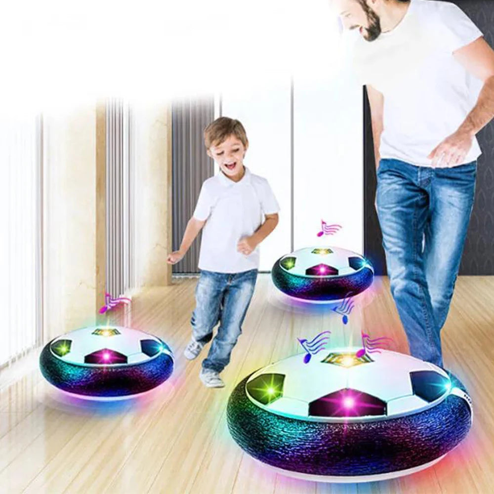 Hover Soccer Ball - LED Light Up Floating Football Toy for Kids Indoor & Outdoor Play