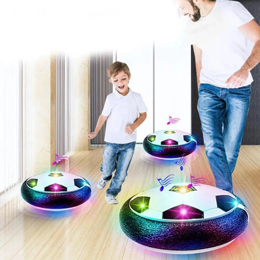 Hover Soccer Ball - LED Light Up Floating Football Toy for Kids Indoor & Outdoor Play