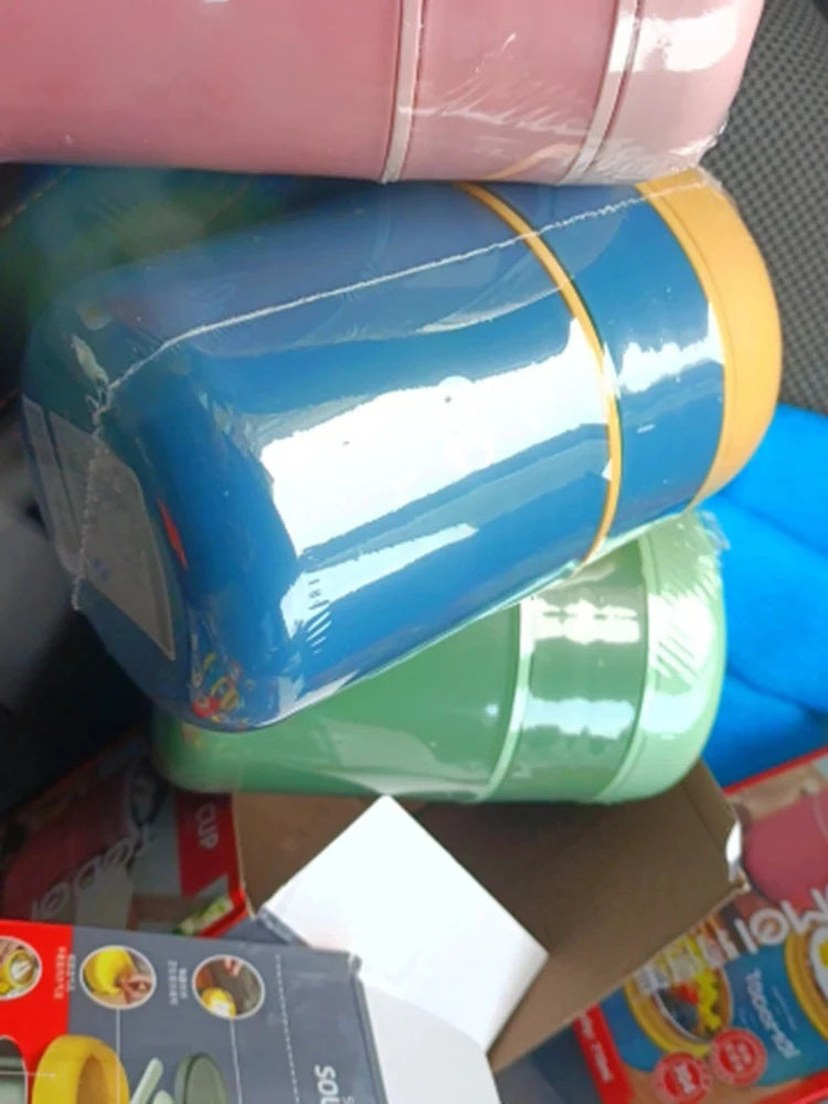 Insulated Thermal Food Jar 530ml/710ml - Stainless Steel Lunch Box for Hot & Cold Food - Kids School Thermos Container