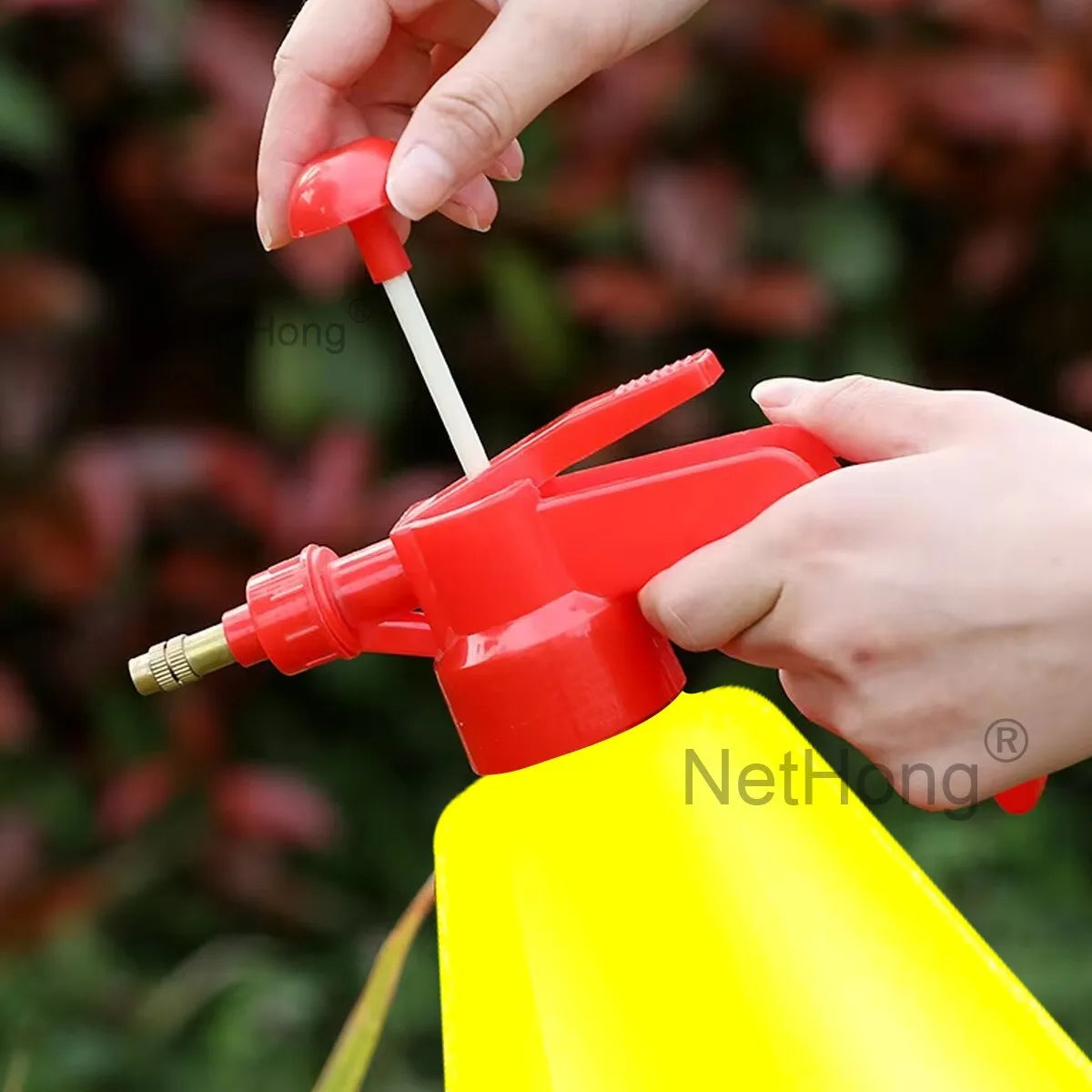 1L Handheld Sprayer,Garden Bottle, Hand Pressure Spray, Air Pump Sprayer