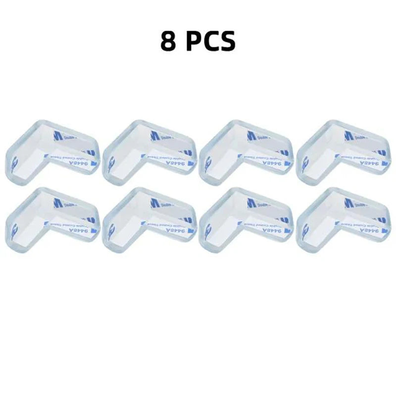 Baby Safety Corner Protectors - Premium Silicone Table Edge Guards (12 Pack)
