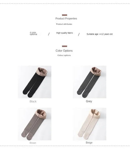 Winter Baby Girls Leggings Thick Warm Tights Girl Skinny Pants Children Pantyhose Kids Winter Leggings For Girls