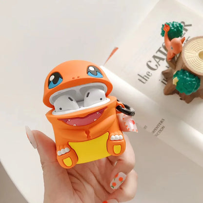 Cute Cartoon Eevee Squirtle Bulbasaur For Airpods 1 2 3 Pro Pro 2 Case Silicone Earphone Case Accessories Cover