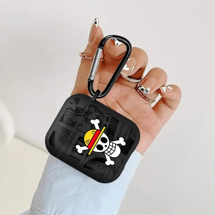 Earphone Cases Cover Case For Airpods 4 Pro 3 1 Pro2 2 Pro3 OneS P-ieceS Cool Logo