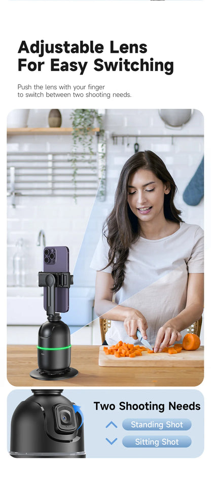 Roreta Multifunctional selfie stick with light anti shake shooting image stable for iPhone smartphone handheld gimbal stabilizer