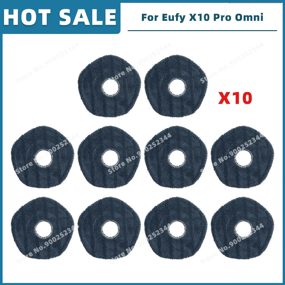 Compatible For Eufy X10 Pro Omni Replacement Parts Accessories Roller Side Brush Filter Mop Cloth Dust Bag