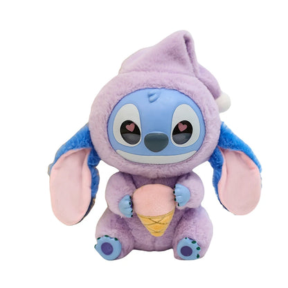 New Stitch Eat Some Thing Before Sleep Series Vinyl Blind Box Bag plush Pendant Cute Doll Mystery Box Toy Adult Birthday Gift