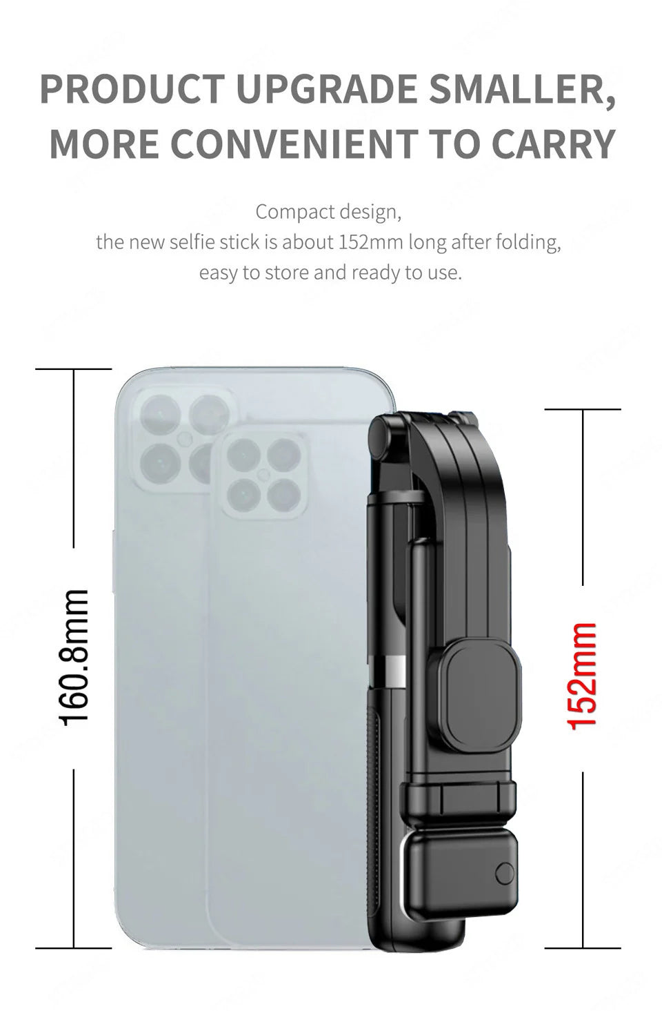 Portable Mini Selfie Stick Led Fill Light Foldable Tripod Phone Stand Holder Support Wireless Bluetooth Remote Control Shutter
