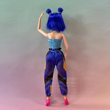 2025 NEW Kpop Demon Hunters Action Figure Vinyl Doll Toy Kawaii Huntrix Anime Figures Rumi Mira Zoey For Children Christmas Gift