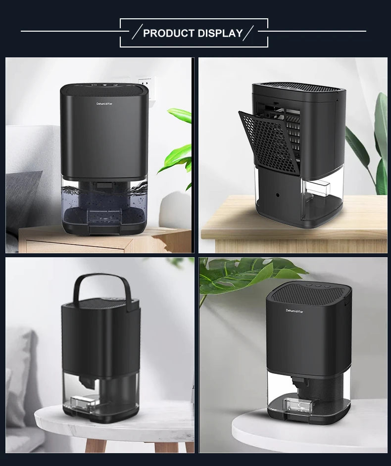 New Pattern Air Dehumidifier Mute Moisture Absorbers Air Dryer  For Home Bedroom Office Kitchen Deodorizer Dryer EU/US plug