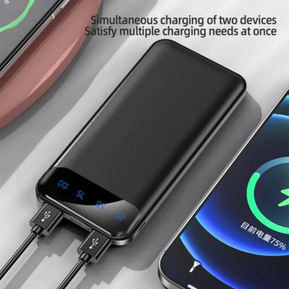 20000mAh Power Bank 120W Charging Battery High Capacity Digital Display Power Bank For Iphone Samsung Huawei