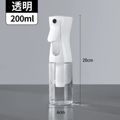500/300/200ml Hair Spray Bottle Refillable Bottles Continuous Mist Watering Can Automatic Salon Barber Water Sprayer Hair Tools