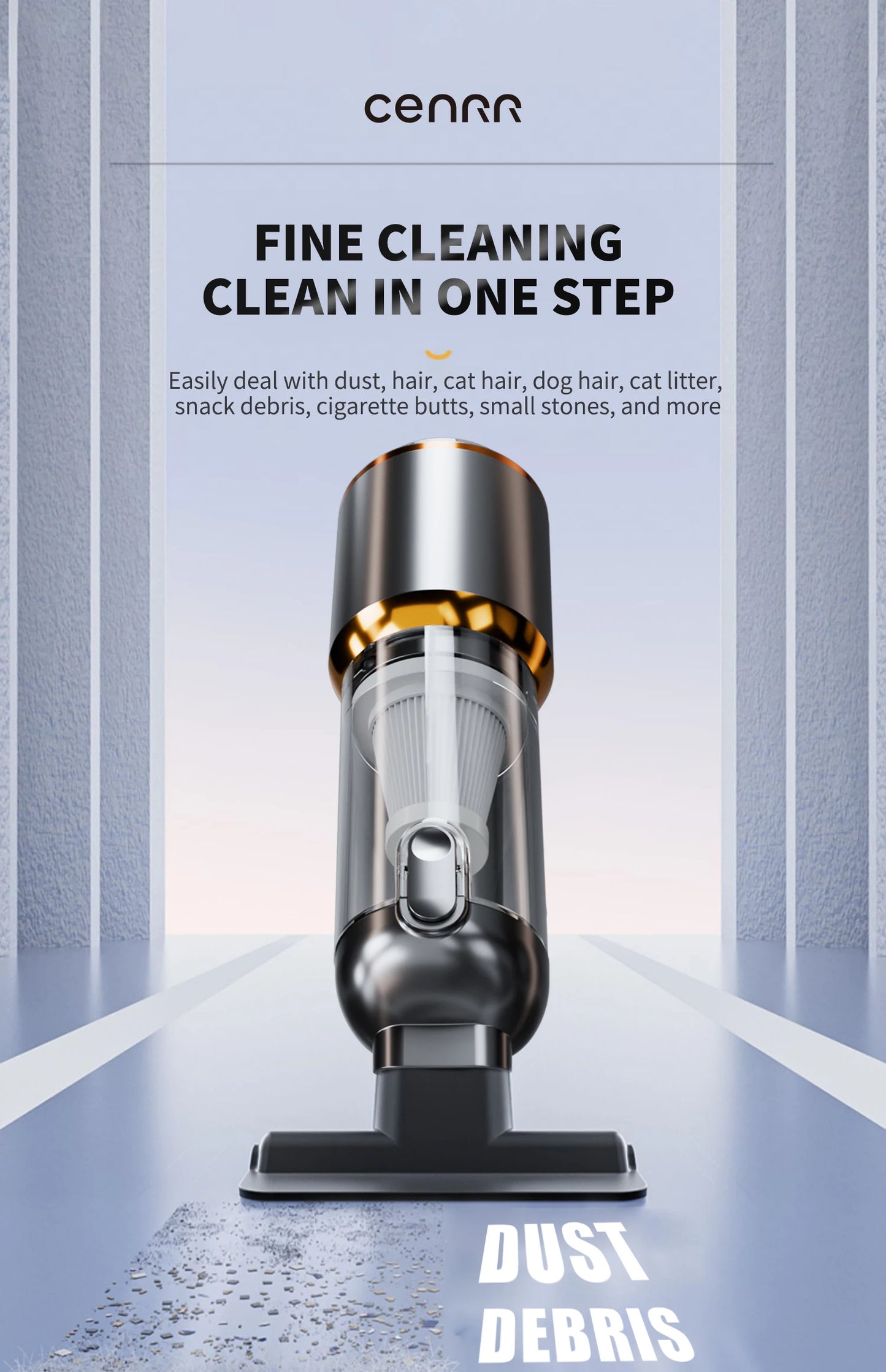 CENRR 2025 NEW Car Vacuum Cleaner  Powerful Mini 998000PA Portable Vacuum Cleaner for Home Appliance Handheld Blower Car Cleaner