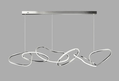 Modern Simplicity Circle LED Pendant Lights for Dining Living Home Decor Hanging Ring Chandelier Lamp Fixture