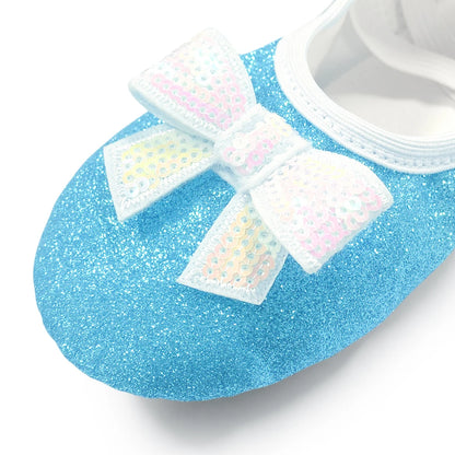 Ballet Shoes Split-Sole Glitter Flats Dance Shoes for Girls Toddler/Kid