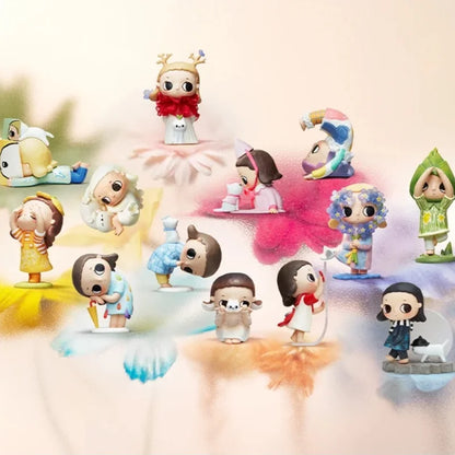 Pop Mart Nyota I Am The Seasons Series Blind Box Guess Bag Mystery Box Toys Doll Cute Anime Figure Desktop Ornaments Gift