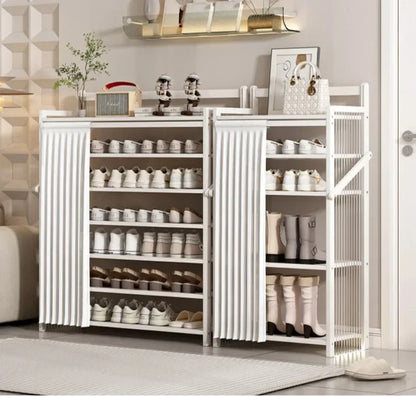 Folding Shoe Racks Multi-storey Simplicity Storage Shelves No Installation Required Strong Load-bearing Capacity Shoe Cabinet