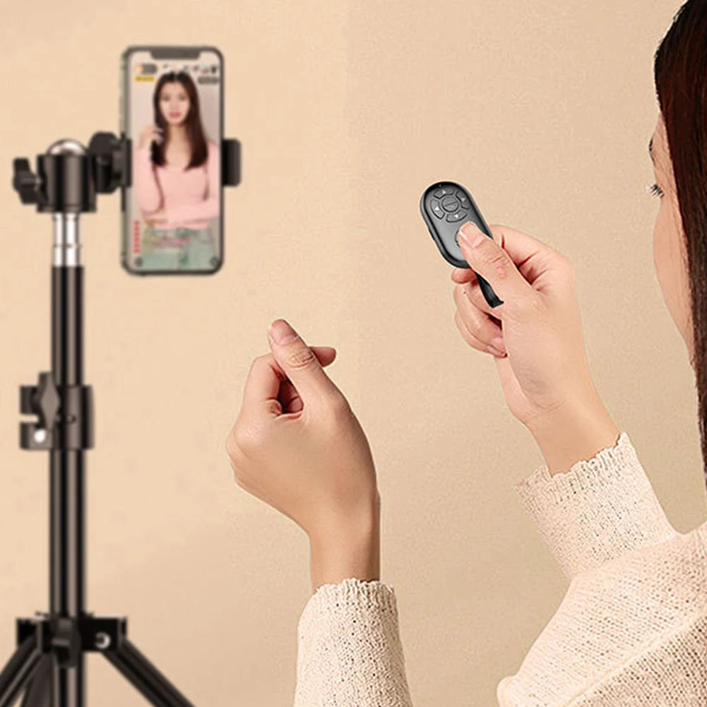 8 Buttons Wireless Phone Selfie Photo Shutter For Tiktok Video Page Turner Rechargeable Bluetooths-compatible Remote Controller
