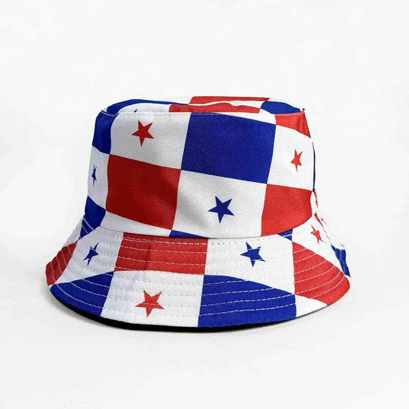 2026 Countries National Flag Bucket Hat Men Women Football Fan Party Football Cup Reversible Sun Hat Soccer Fans Fisherman Hat