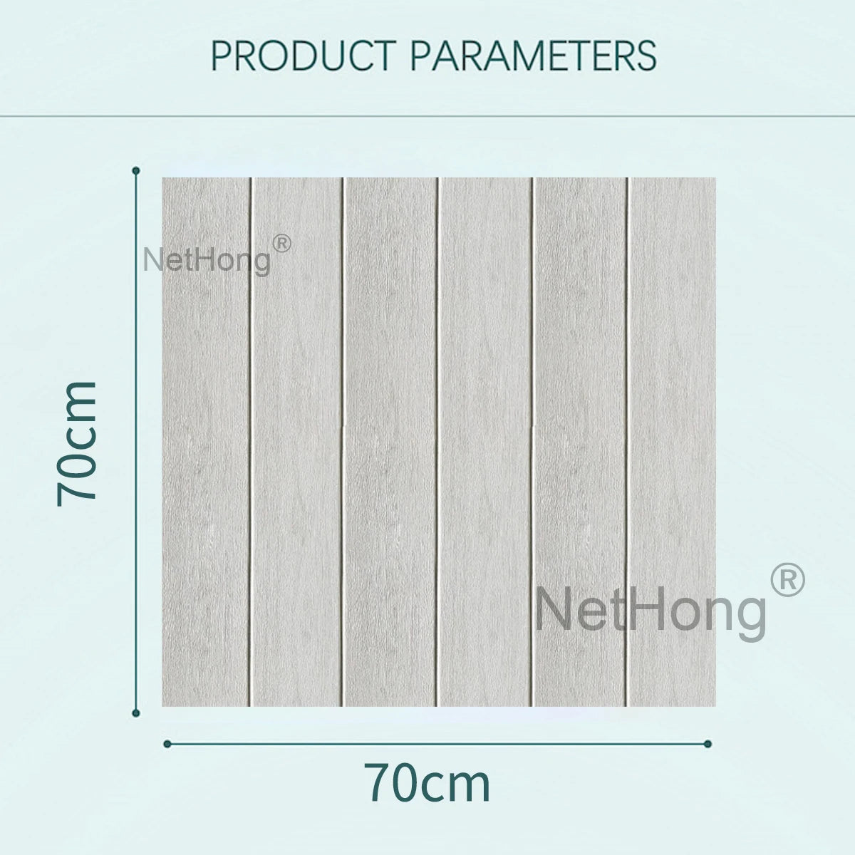 Waterproof Brick Stone Wallpaper Self Adhesive Vinyl Wall Decor Sticker 70*77cm