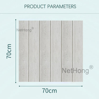 Waterproof Brick Stone Wallpaper Self Adhesive Vinyl Wall Decor Sticker 70*77cm