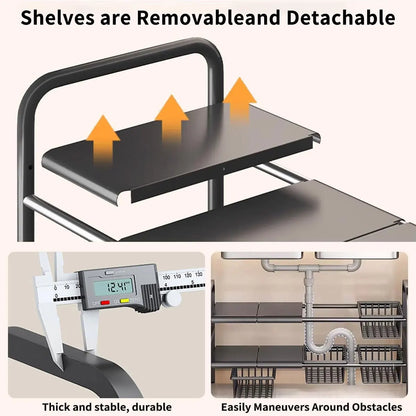 UK Refein 2 Tier Under Sink Organizer and Storage Multifunctional Storage Rack