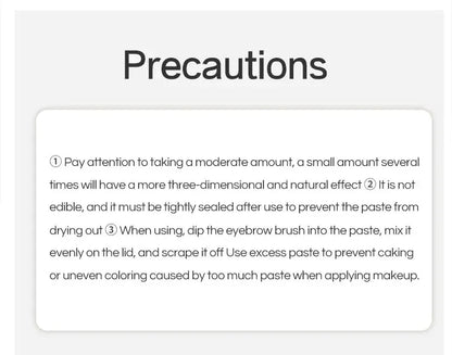 Three-dimensional Eyebrow Shaping Soap Eyebrow Gel Gel Texture Creates Natural Eyebrows Styling