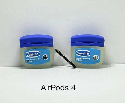 Body Lotion For AirPods 4 3 2 1 Earphone Case For AirPods Pro Vaseline Cartoon Headphone Cover Protect Wireless Headset Cover