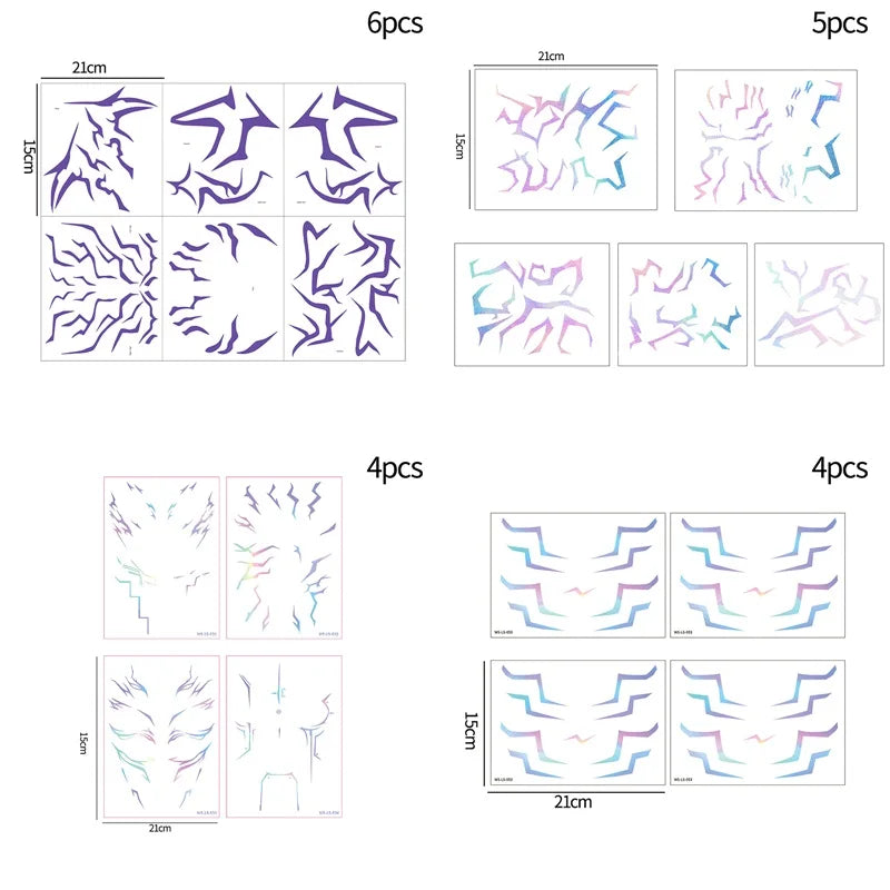 Kpop Demon Hunter Birthday Huntrix Kpop Warrior Costume Birthday Hair Accessiorie Party Gifts Rumi Mira Favors Hair Accessiories