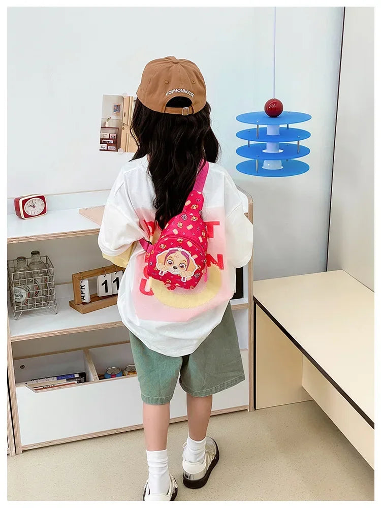 PAW Patrol New Kids Coin Wallet Cartoon Cute Boobs Bag 2025 Boys Girls Fashion Casual Crossbody Bag Gift