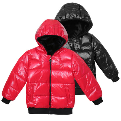 Baby Down Jacket Baby Cotton-padded Coat Boys Girls Clothing Child Winter Thickening Boys Girls Outwear