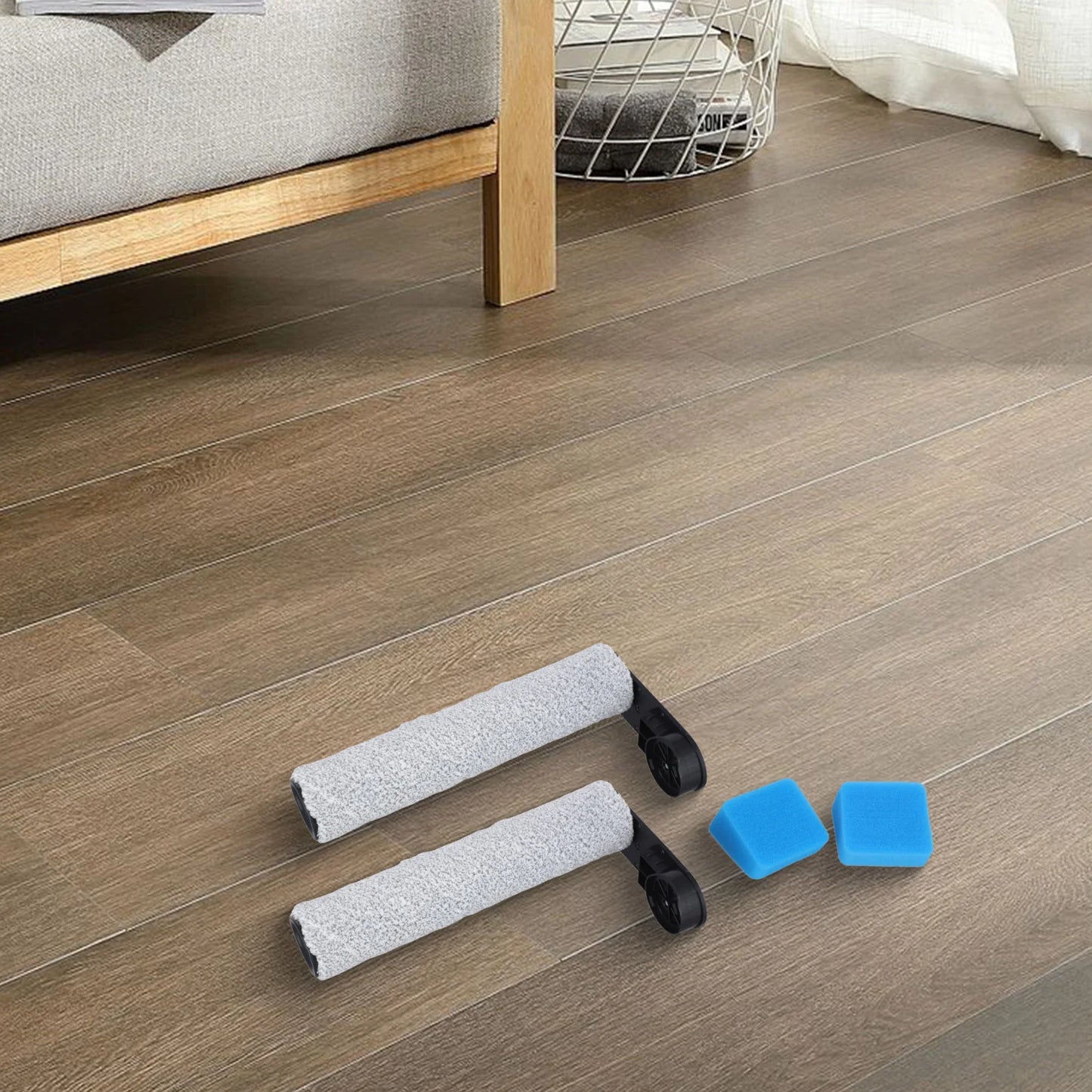 Sponge Brush Roller For Eureka NEW430 For JONR ED12 Accessories Kit Accessories Robot Vacuum Cleaner Side Bag Girls Rotating Mop