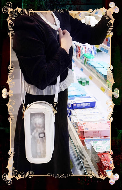 Original BJD Dolls Protections Bag Large Capacity Square Multi-function Bag Personality Bags for 30cm Mini Figures Figurines