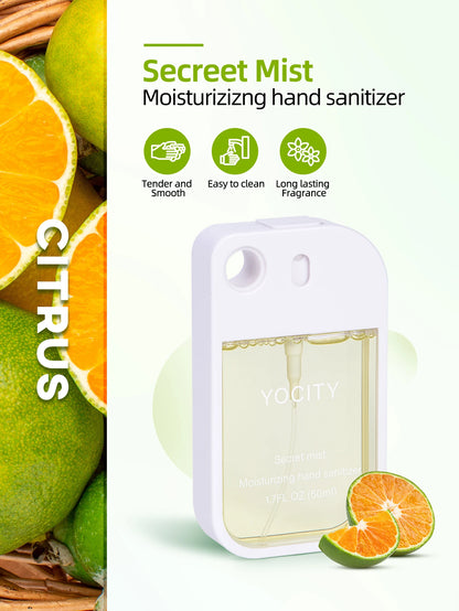 50ml Air Freshener Car Fragrance Spray Fresh Air Long-Lasting Fragrance Bathroom Hotel Valentine's Day Gifts Hand Sanitizer Bott