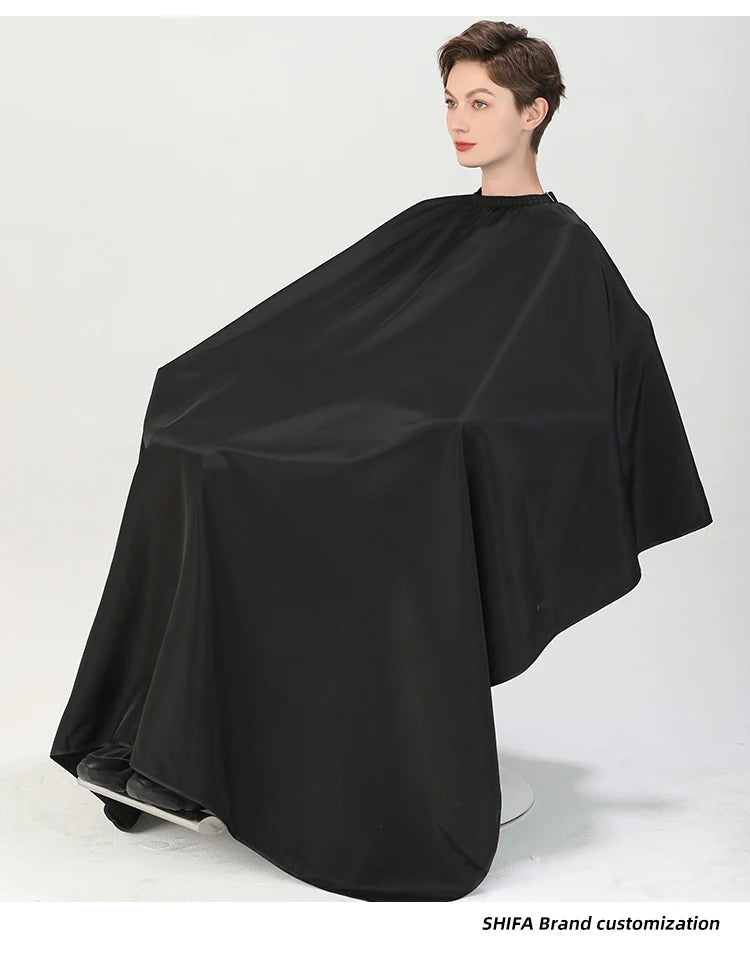 Plus Salon Professional Haircut Shawl Snap Waterproof Hairdresser Hairdressing Apron Barber Hair Cutting Dye Hair Styling Capes