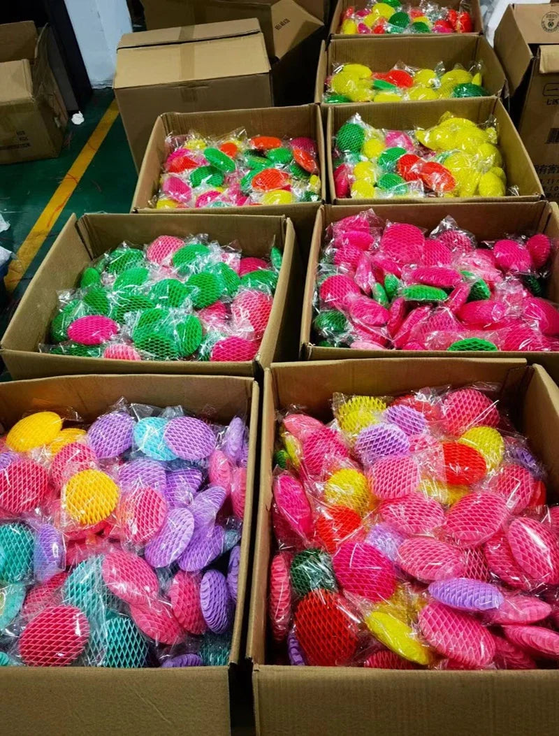 Scalable 3D Deformed Worm Elastic Net Tiktok New Strange Puzzle Vent Decompression Artifact Pop It Toy Bouncy Ball