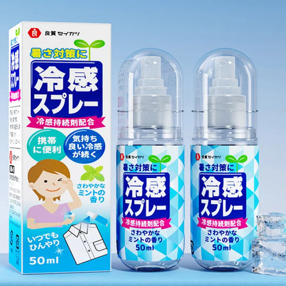 Cooling Spray Outdoor Sun Protection And Cooling Spray,Cooling Spray Students Summer An Excellent Anti-Heat And Cooling Solution