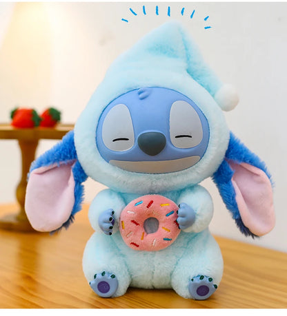 New Stitch Eat Some Thing Before Sleep Series Vinyl Blind Box Bag plush Pendant Cute Doll Mystery Box Toy Adult Birthday Gift