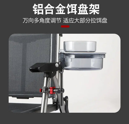 Aluminum Alloy European 낚시의자 Fishing Chair Foldable 캠핑의자 Thickened 낚시좌대 Portable 민물낚시의자 camping chair кресло для рыбалки