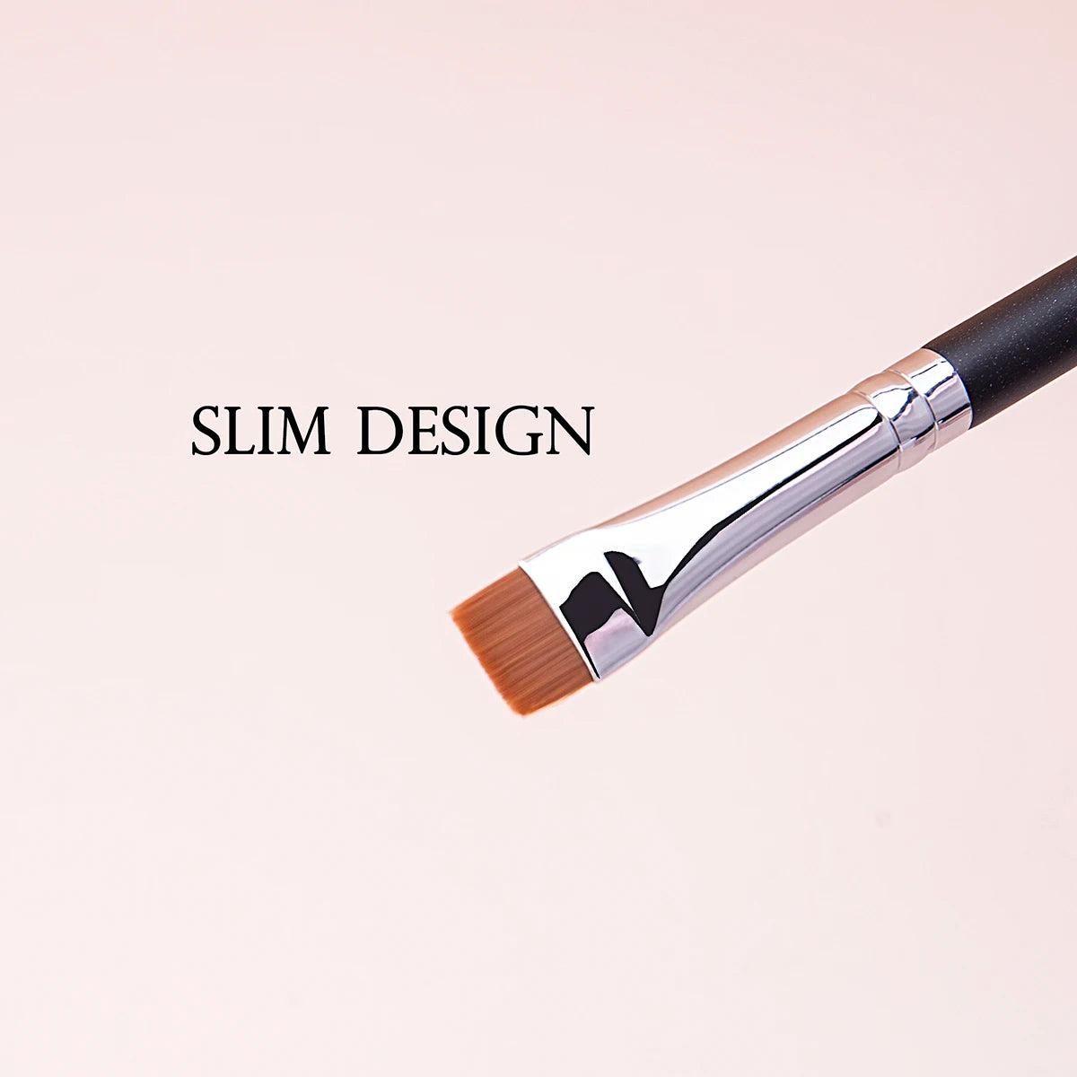 212 Flat Eyebrow Brush Ultrathin Eyebrow Makeup Brushes Flat Eyeliner Brush Thin Eye Liner Brow Contour Beauty Brush Tool