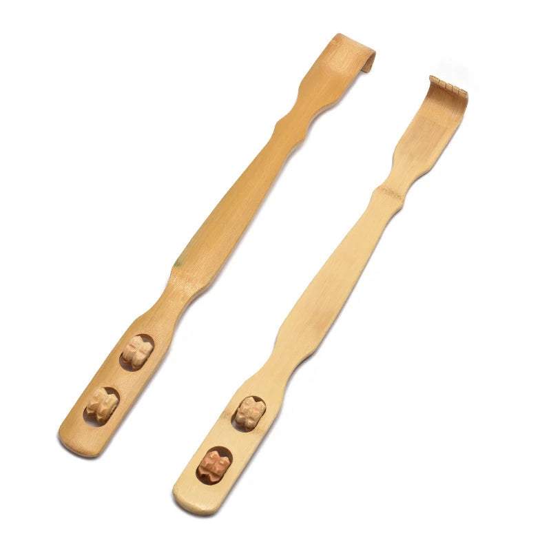 Bamboo Made Itching And Scratching Device Home Massage Anti Itch And Back Scratching Device Scratching Rake Massage Stick