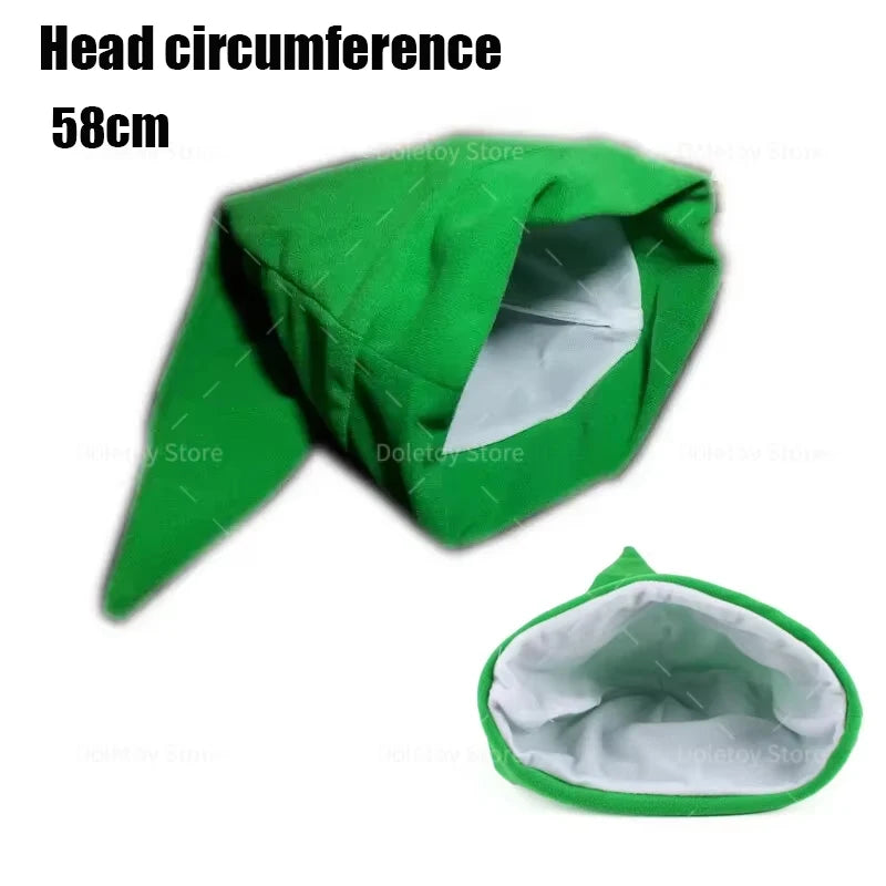 The Legend of Zelda Bokoblin Cosplay Headgear Plush Green Link Hat Zelda Shield Lizalfos Lynel Helmet Neck Costume Props Gift