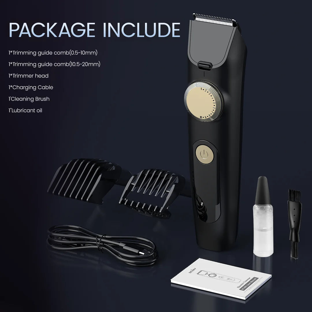 Sejoy Electric Hair Clipper,Rechargeable Hair Trimmer,IPX7 Waterproof,Adjustable Speed Barber Clippers For Men Professional