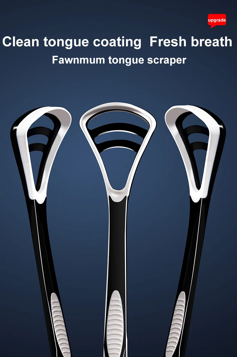 Fawnmum Silicone Tongue Scraper 1Pcs Macaron Color Tonger Brush Cleaning Tools Toothbrush Oral Care Fresh Breath Safe Clean