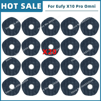 Compatible For Eufy X10 Pro Omni Replacement Parts Accessories Roller Side Brush Filter Mop Cloth Dust Bag