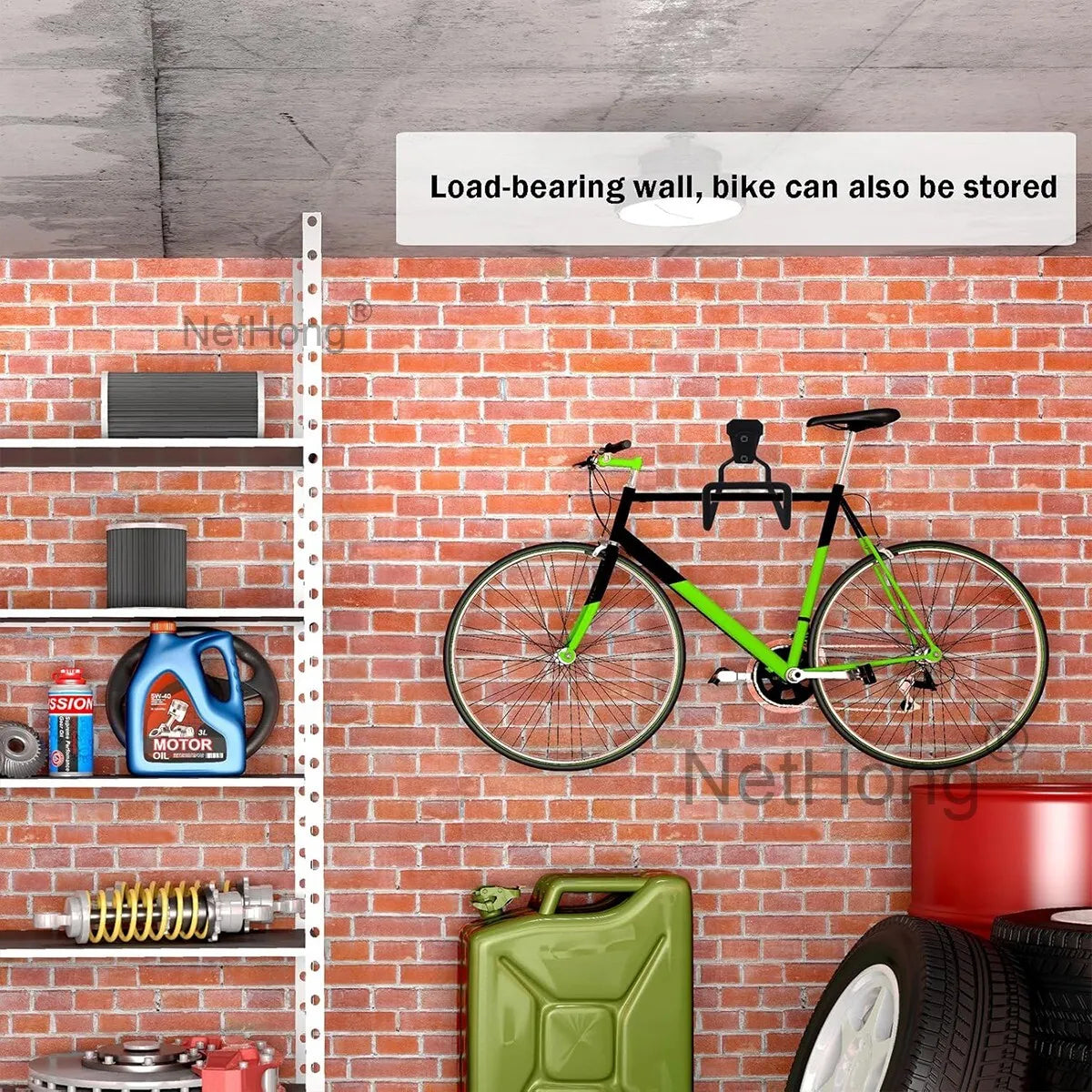 Heavy Duty Wall Mounted Garden Hose Holder Pipe Hanger Storage Hook Bracket