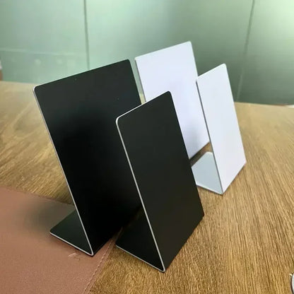 RFID NFC QR code Google Review stand display White Black Blank Pattern 13.56MHz NFC215 chip 504Bytes Patternless Social media